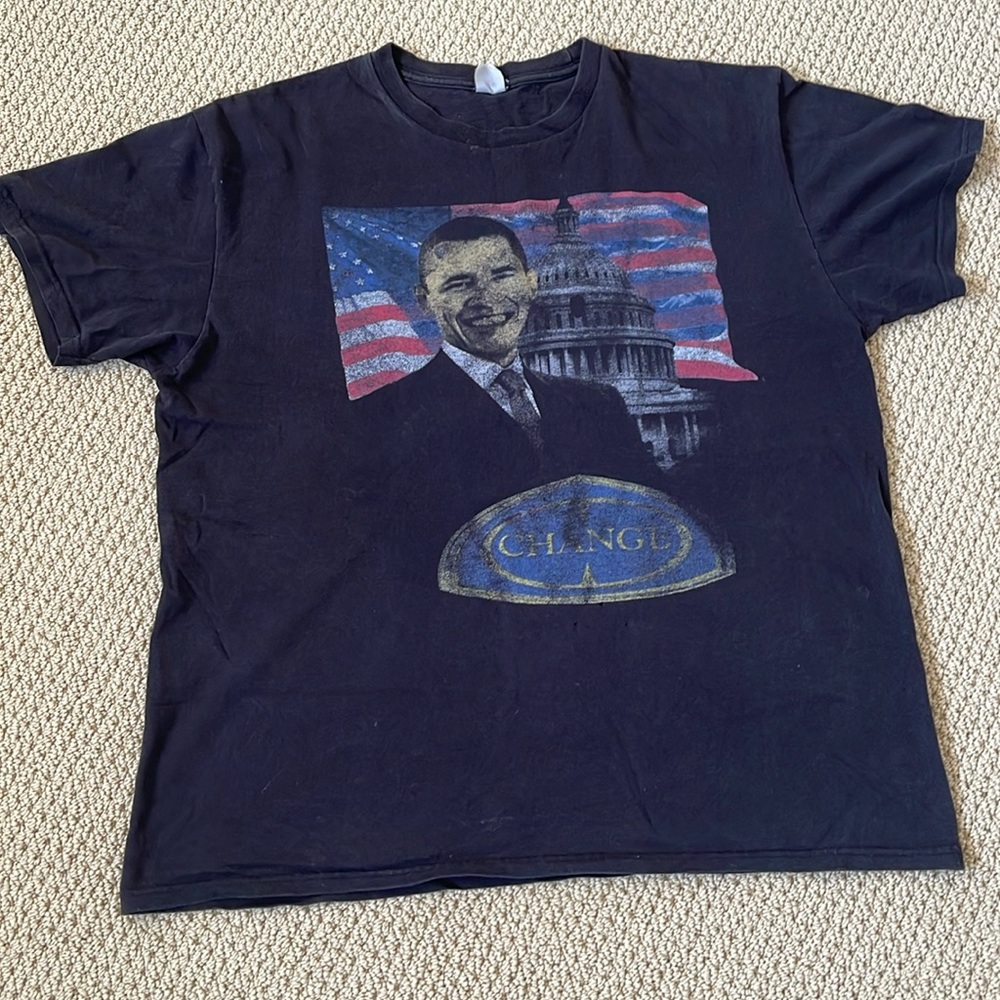 Vintage Obama Change shirt